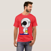 Water Polo Player Cartoon (Voorkant volledig)