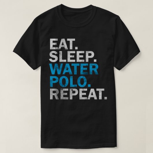 Water Polo Player Water Polo Apparel Eat Sleep Wat (Design voorkant)