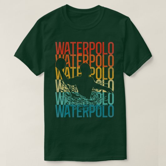 Water Polo Retro Vintage Water Polo (Design voorkant)