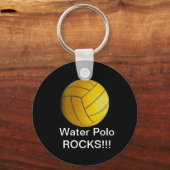 Water Polo ROCKS!! Sleutelhanger (Voorkant)