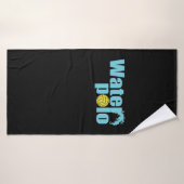 Water Polo Sport Wasserball Wasserbecken Badhanddoek (Badhanddoek)