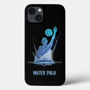 Water Polo  sporter met bal Case-Mate iPhone Case