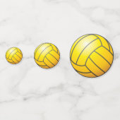 Water Polo Trouwbal Confetti (Voorkanten)