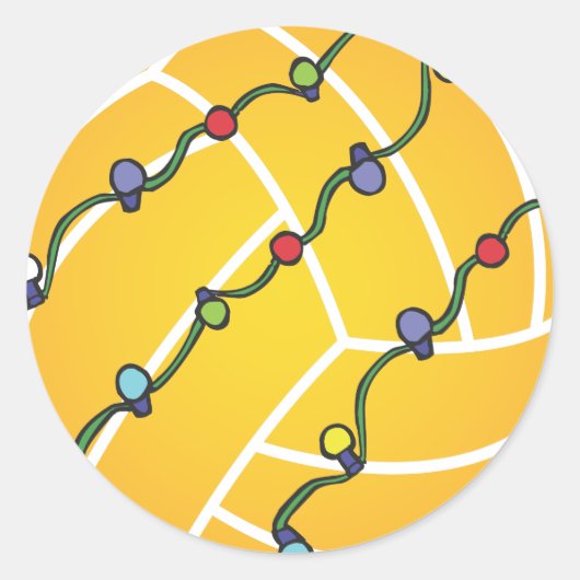 Water Polo Vakantie Sticker (Voorkant)