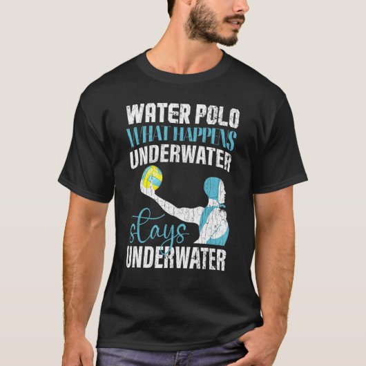Water Polo wat er gebeurt onder water grafische sp (Voorkant)