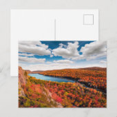 Water Porcupine Mountains Michigan Briefkaart (Voorkant / Achterkant)