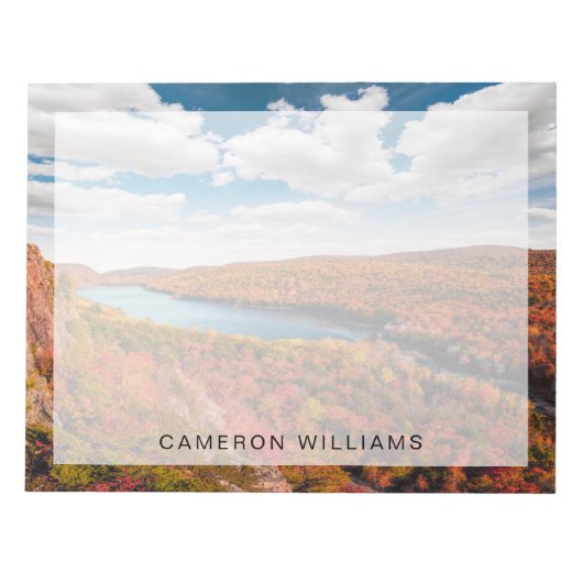 Water Porcupine Mountains Michigan Notitieblok (Voorkant)