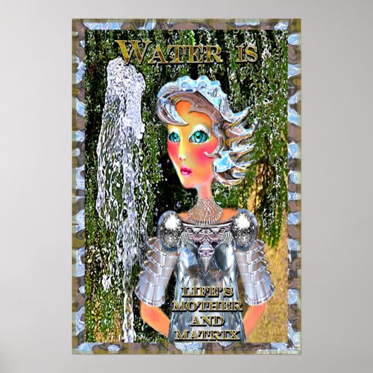 Water (Poster) Poster (Voorkant)