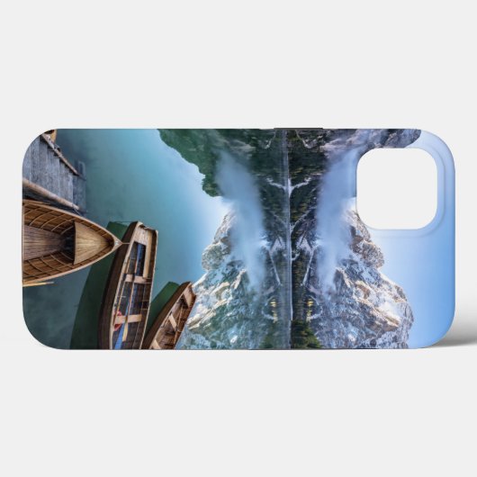Water Pragser Wildsee Dolomieten Italy Case-Mate iPhone Case (Achterkant (horizontaal))