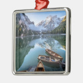 Water Pragser Wildsee Dolomieten Italy Metalen Ornament (Links)