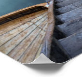 Water Pragser Wildsee Dolomieten Italy Poster (Hoek)