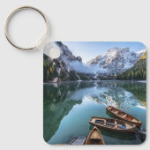 Water Pragser Wildsee Dolomieten Italy Sleutelhanger (Voorkant)