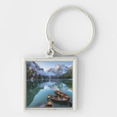 Water Pragser Wildsee Dolomieten Italy Sleutelhanger (Voorkant)