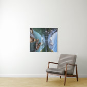 Water Pragser Wildsee Dolomieten Italy Wandkleed (In Situ (horizontaal))