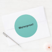 Water Proof Label Splash Gratis Pakket Blauwgroen  (Envelop)