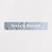 Water Proof Splash Free druppels Aangepast etiket Labels (Design 2)