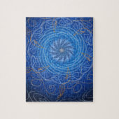water (Psychedelische spirograaf) Legpuzzel (Verticaal)