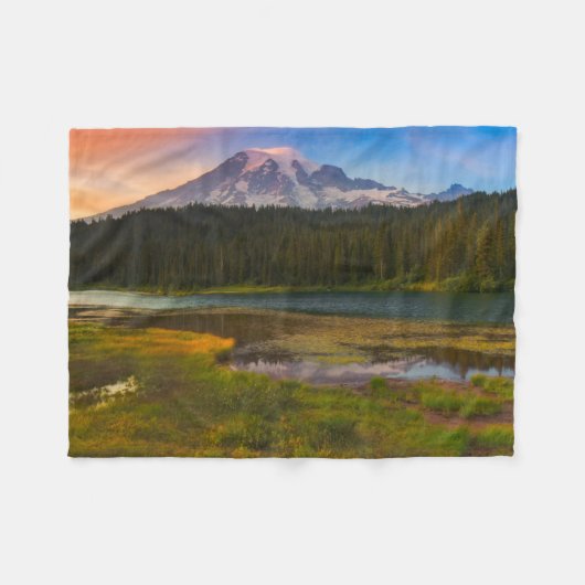 Water Rainier National Park, Washington, VS Fleece Deken (Voorkant (Horizontaal))