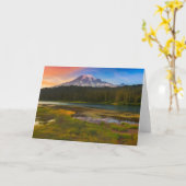 Water Rainier National Park, Washington, VS Kaart (Gele Bloem)