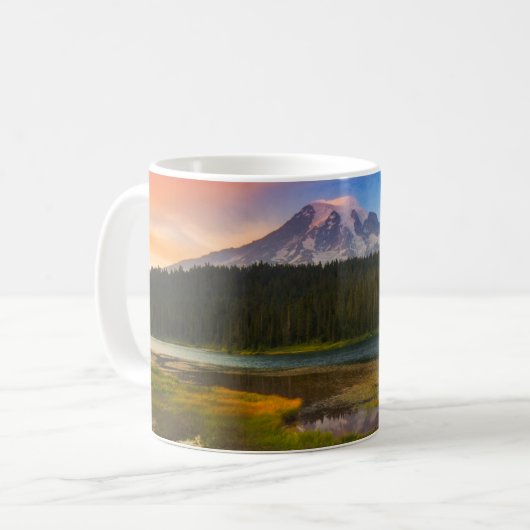 Water Rainier National Park, Washington, VS Koffiemok (Voorkant links)