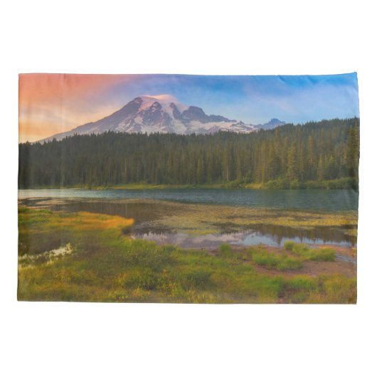 Water Rainier National Park, Washington, VS Kussensloop (Achterkant)