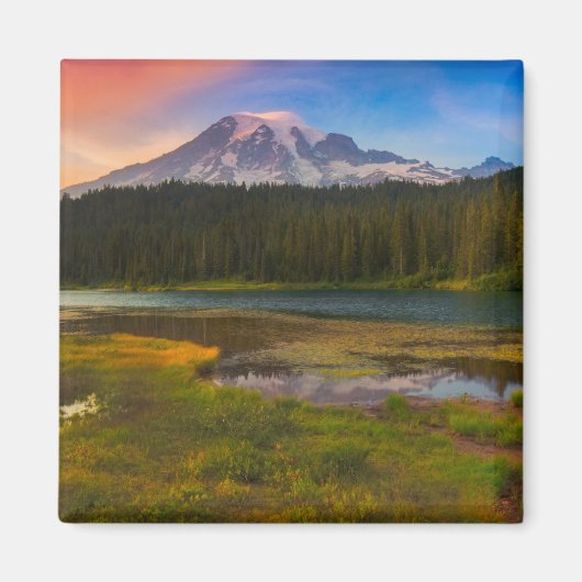 Water Rainier National Park, Washington, VS Magneet (Voorkant)