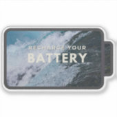 Water Recharge Sticker (Voorkant)