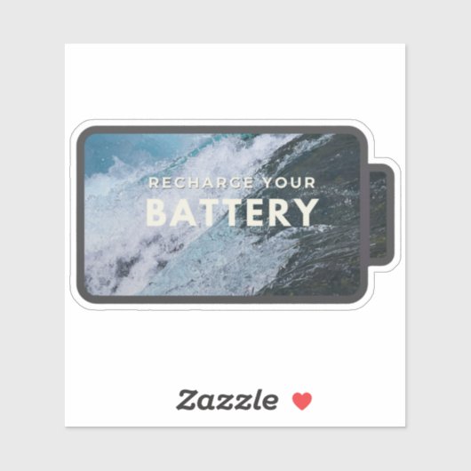 Water Recharge Sticker (Vel)