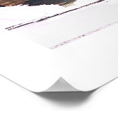 water...reflectie poster (Hoek)