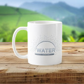 Water Reminder Good Day Blue Mug Koffiemok
