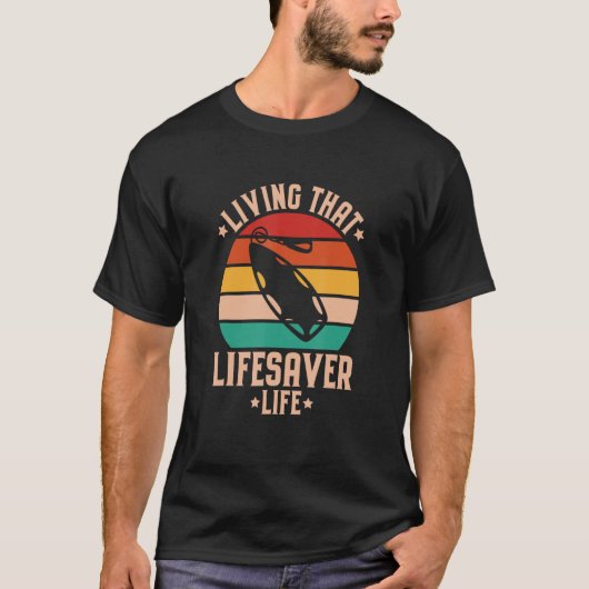 Water Rescue Leven Die Lifesaver Leven T-shirt (Voorkant)