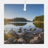 Water | Rhodope-bergen, Bulgarije Glas Ornament (Achterkant)