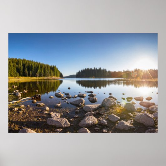 Water | Rhodope-bergen, Bulgarije Poster (Voorkant)