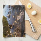 Water | Rhodope-bergen, Bulgarije Theedoek (Quarter Fold)