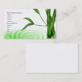 Water rimpel Bamboe Visitekaartje (Voorkant / Achterkant)