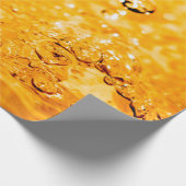 Water rimpel vloeistof schoon oppervlak cadeaupapier (Hoek)