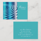 Water rimpels Visitekaartje (Voorkant / Achterkant)