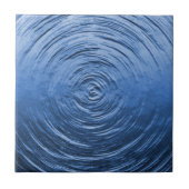 Water Ripple Blue Tegeltje (Voorkant)