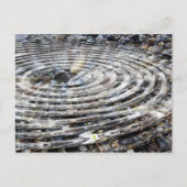 Water Ripple on Pebbles Briefkaart (Voorkant)