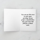 Water Ripple Paars Bedankkaart (Binnen)