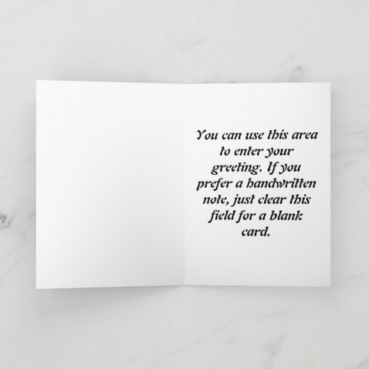 Water Ripple Paars Bedankkaart (Binnen)