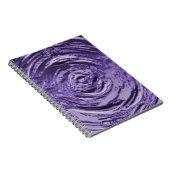 Water Ripple Paars Notitieboek (Rechterzijde)