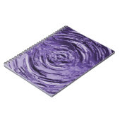 Water Ripple Paars Notitieboek (Linkerzijde)