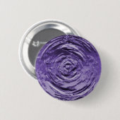 Water Ripple Paars Ronde Button 5,7 Cm (Voorkant /achterkant)