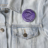 Water Ripple Paars Ronde Button 5,7 Cm (In situ)
