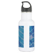 Water Ripple Reflectielijnen Tie Dye Waterfles (Achterkant)