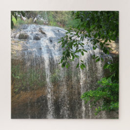 water, romantiek, landschap, planten, waterval, Az Legpuzzel