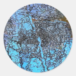 WATER RONDE STICKER