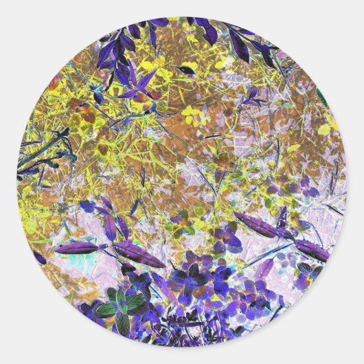 WATER RONDE STICKER (Voorkant)