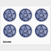 "Water" Ronde Sticker (Vel)